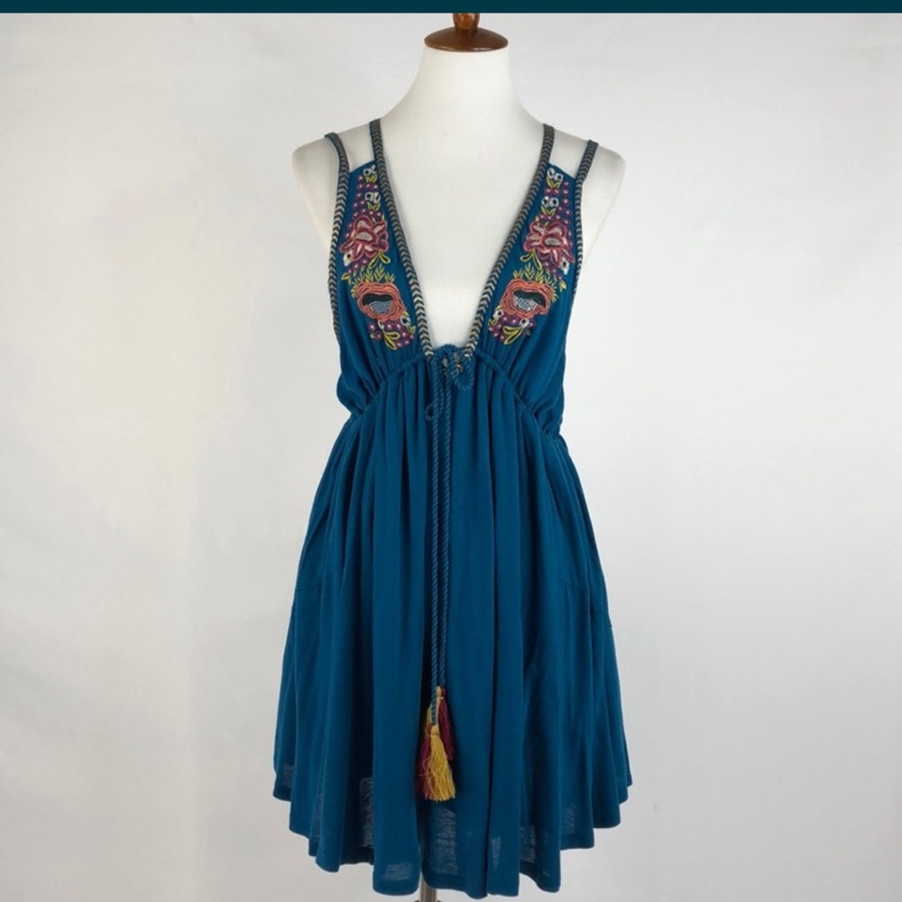 Free People Lovers Cove Minidress, NWT - Picture 3 of 3